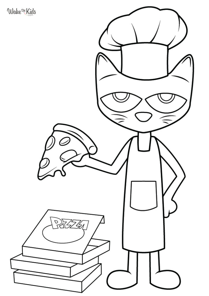 Pete the Cat Coloring Pages (Free Printable PDFs) WakeTheKids