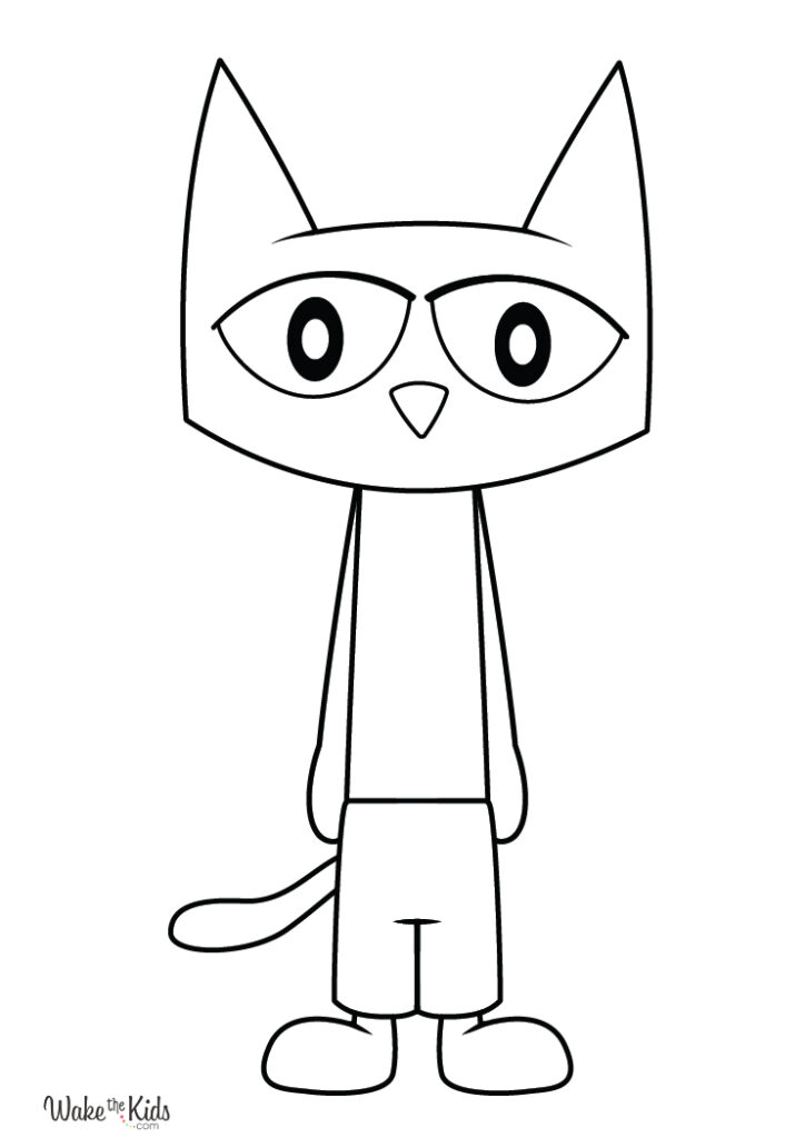 Pete the Cat Coloring Pages