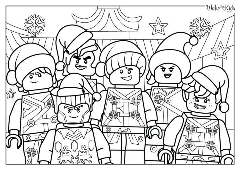 Lego Ninjago Coloring Pages (Free Printable PDFs) | WakeTheKids