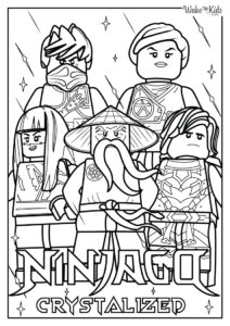 Lego Ninjago Coloring Pages (Free Printable PDFs) | WakeTheKids