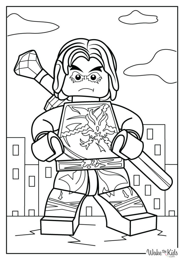 Lego Ninjago Coloring Pages (Free Printable PDFs) | WakeTheKids