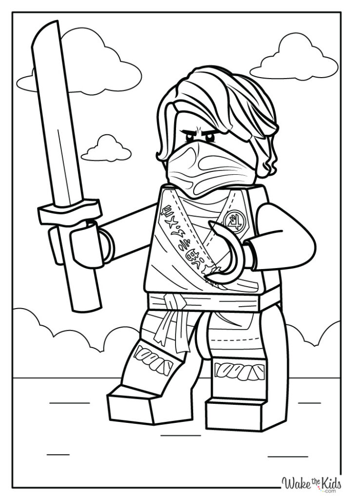 Lego Ninjago Coloring Pages (Free Printable PDFs) | WakeTheKids