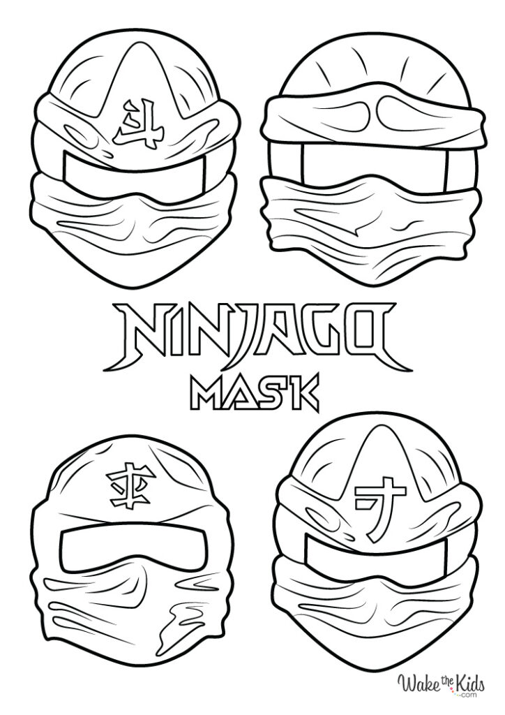 Lego Ninjago Coloring Pages (Free Printable PDFs) | WakeTheKids
