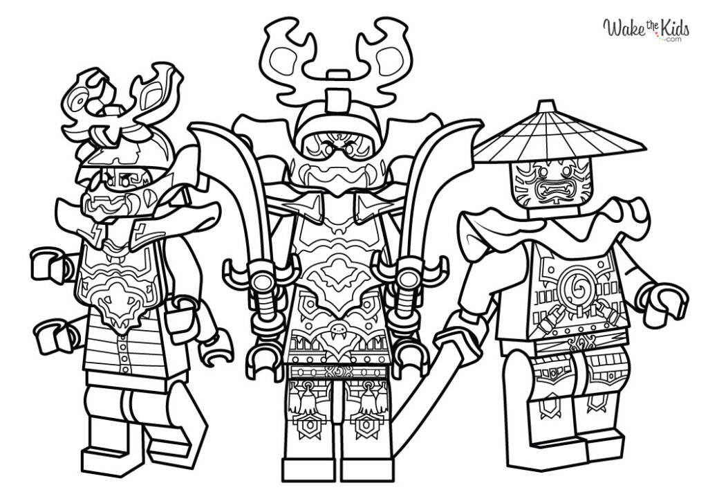 Free Lego Ninjago Coloring Pages (Printable PDFs) | WakeTheKids