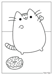 Pusheen Coloring Pages