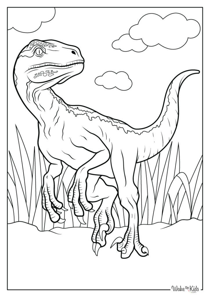 Jurassic World Coloring Pages