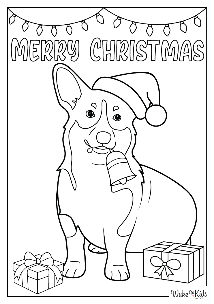 Corgi Coloring Pages (Free Printable PDFs) | WakeTheKids