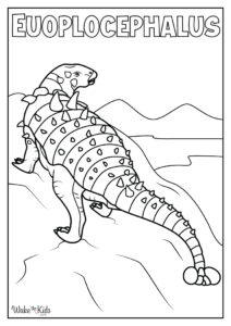 Euoplocephalus Coloring Pages