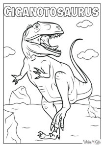 Giganotosaurus Coloring Pages