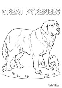 Great Pyranese Coloring Pages
