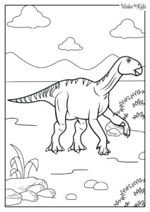 Iguanodon Coloring Pages