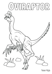 Oviraptor Coloring Pages