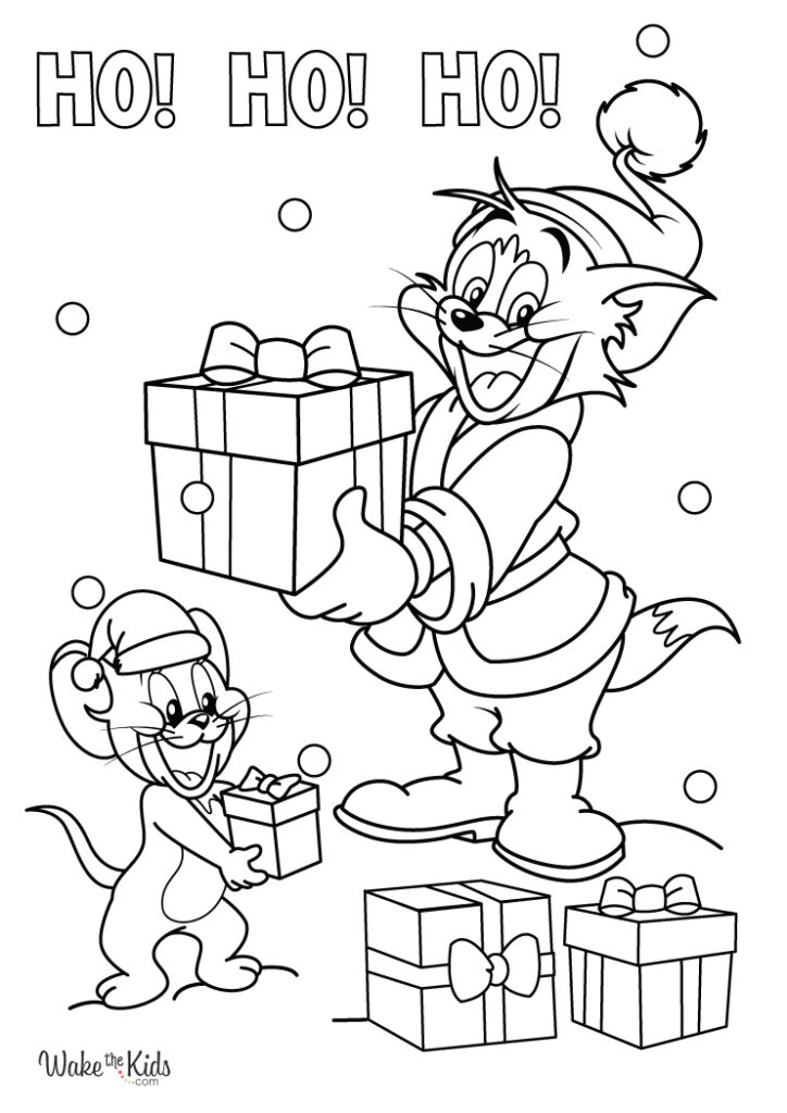 Tom and Jerry Coloring Pages (Free Printable PDFs) | WakeTheKids