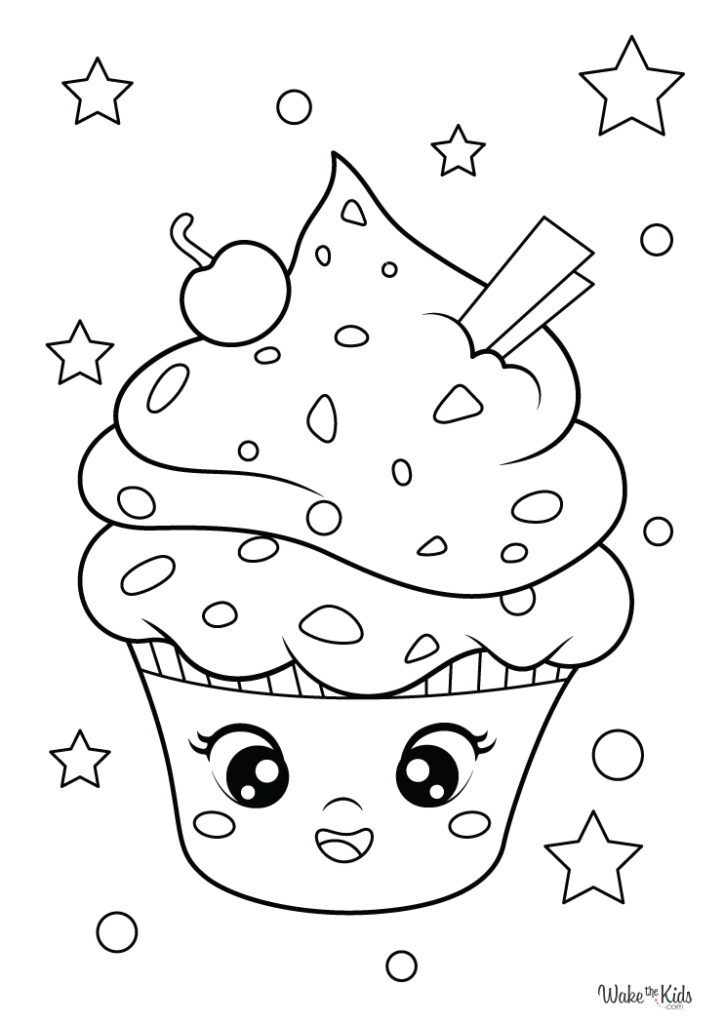 Cupcake Coloring Pages (Free Printable PDFs) WakeTheKids Cupcake Coloring Pages (Free Printable PDFs) WakeTheKids