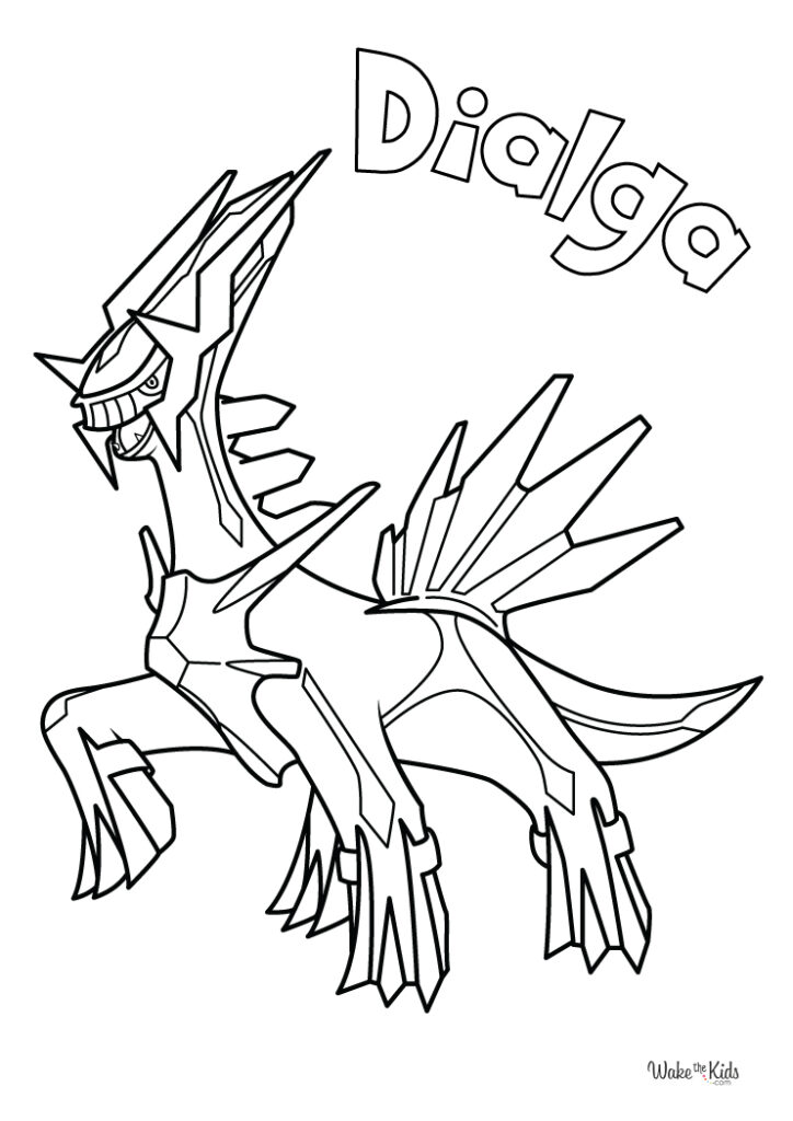 Dialga Coloring Pages (Free Printable PDFs) | WakeTheKids