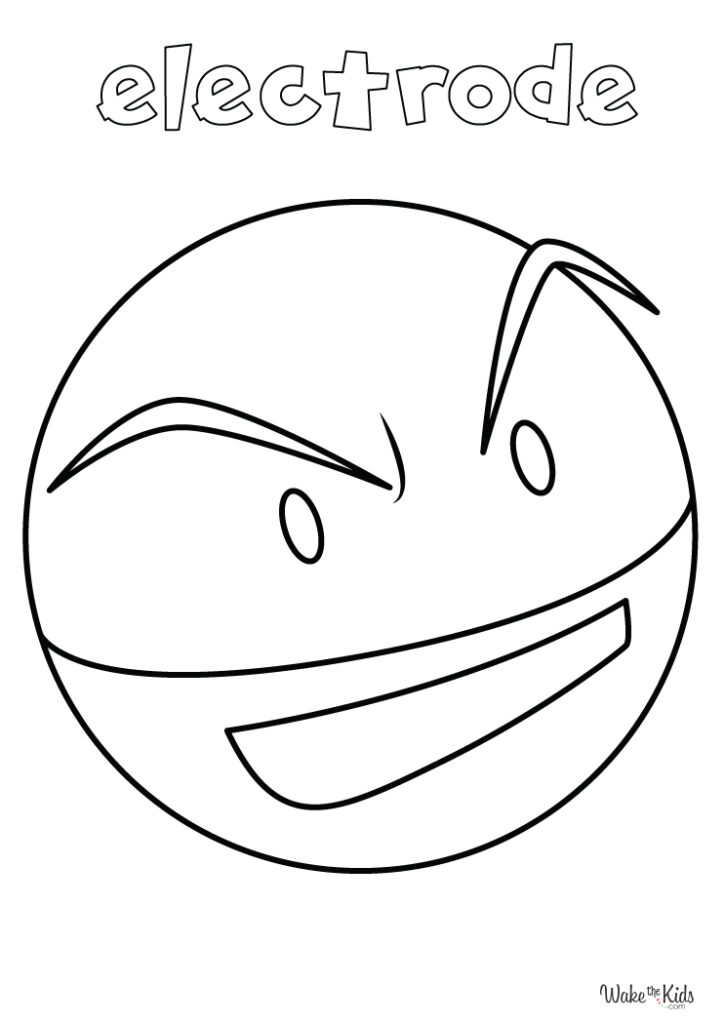 Electrode Coloring Pages