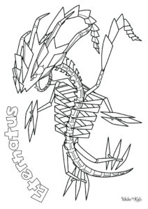 Eternatus Coloring Pages