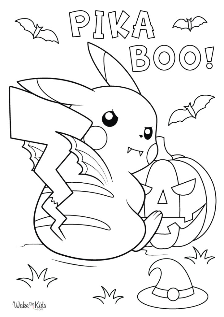 Pikachu Coloring Pages (Free Printable PDFs) | WakeTheKids