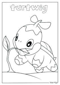 Turtwig Coloring Pages