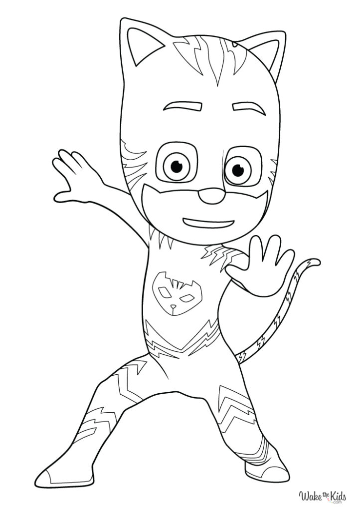 PJ Masks Coloring Pages (Free Printable PDFs) | WakeTheKids