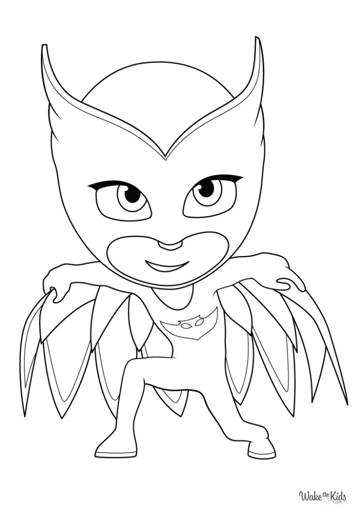 PJ Masks Coloring Pages (Free Printable PDFs) | WakeTheKids