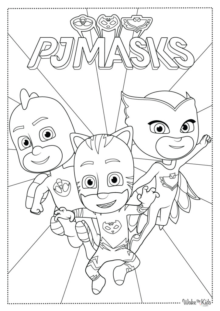PJ Masks Coloring Pages