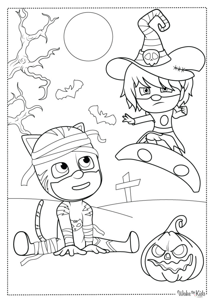 PJ Masks Coloring Pages (Free Printable PDFs) | WakeTheKids