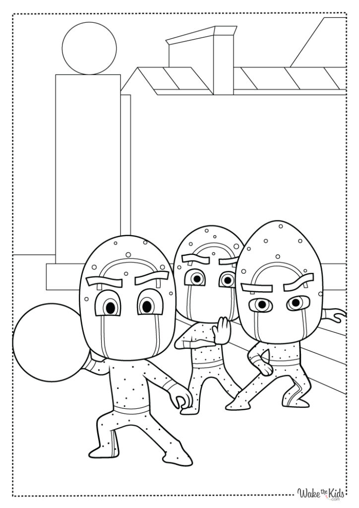 PJ Masks Coloring Pages (Free Printable PDFs) | WakeTheKids