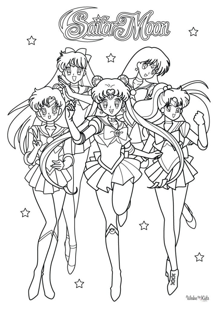 Sailor Moon Coloring Pages