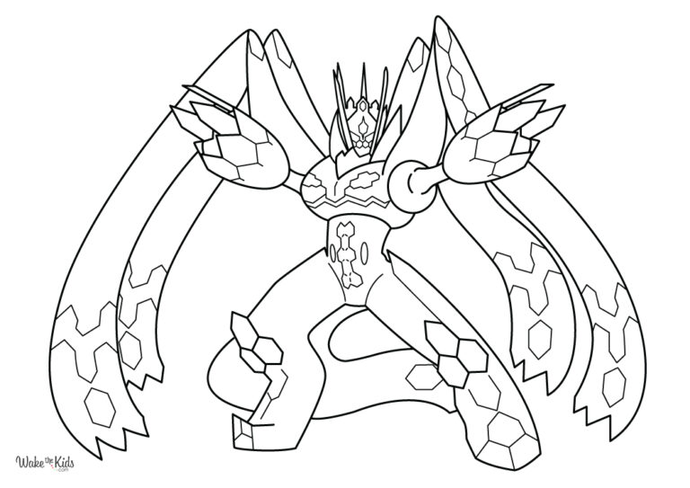 Zygarde Coloring Pages (Free Printable PDFs) | WakeTheKids