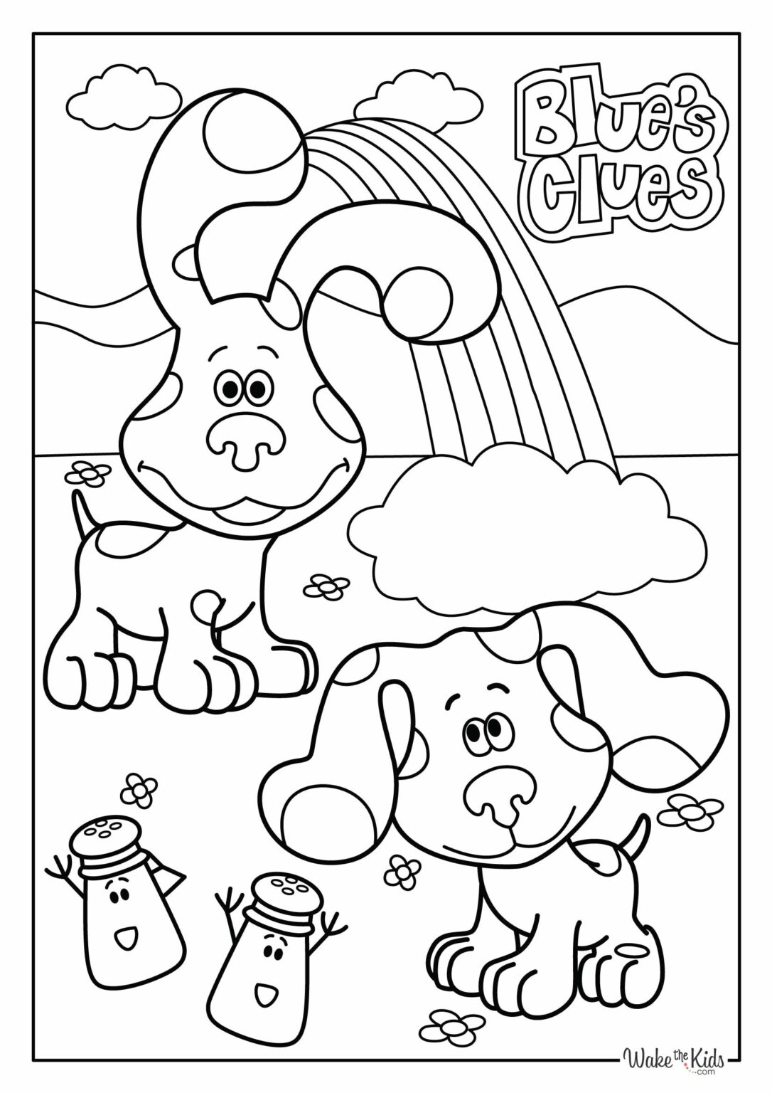 Dog Man Coloring Pages (Free Printable PDFs) | WakeTheKids