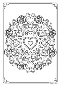 Valentine's Day Coloring Pages
