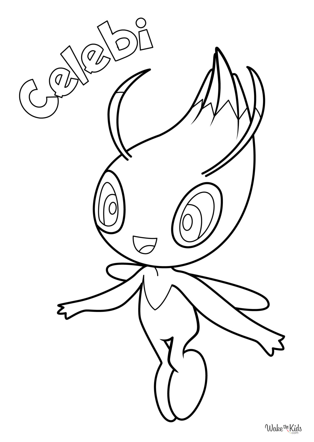 Celebi Coloring Pages (Free Printable PDFs) | WakeTheKids