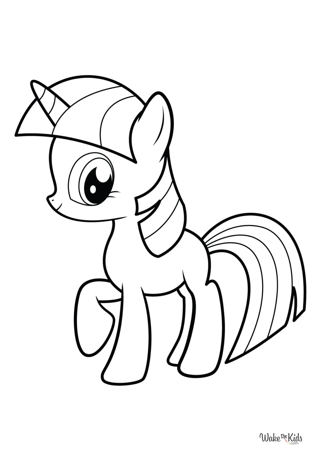 My Little Pony Coloring Pages (Free Printable PDFs) | WakeTheKids