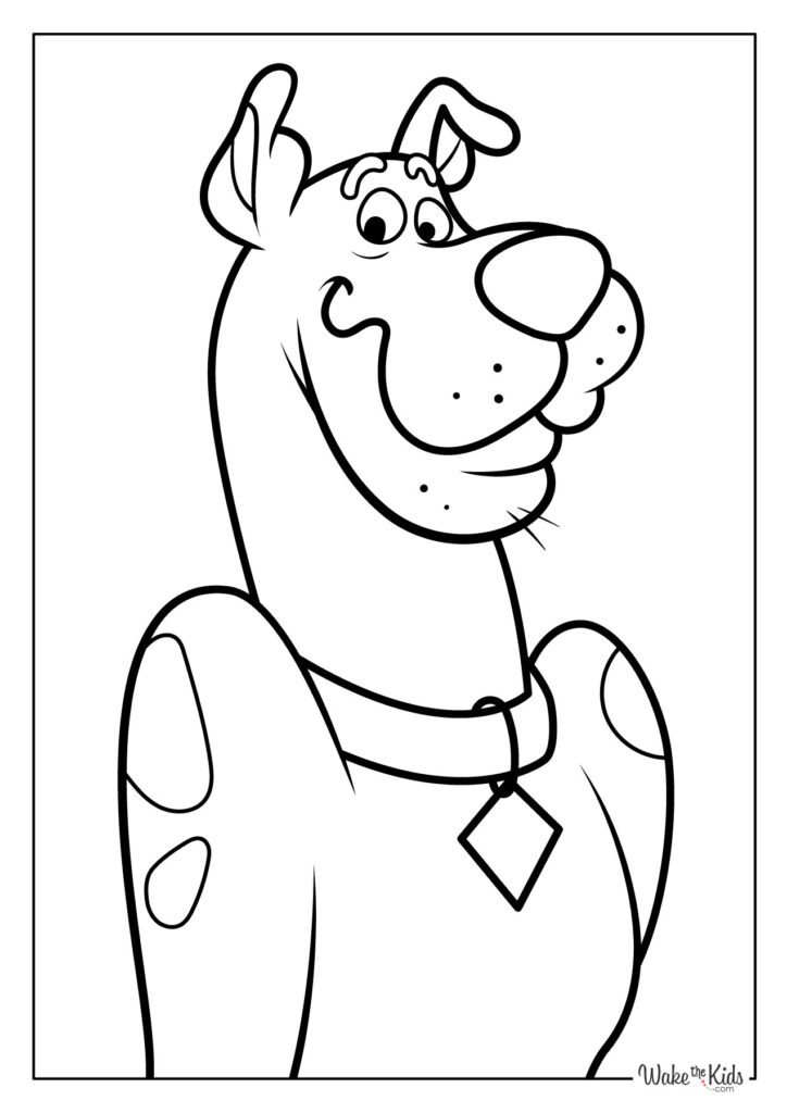Scooby-Doo Coloring Pages (Free Printable PDFs) | WakeTheKids