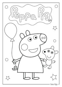 Peppa Pig Coloring Pages