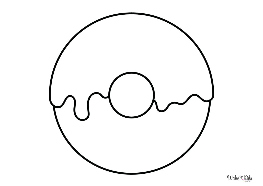 Donut Coloring Pages (Free Printable PDFs) | WakeTheKids