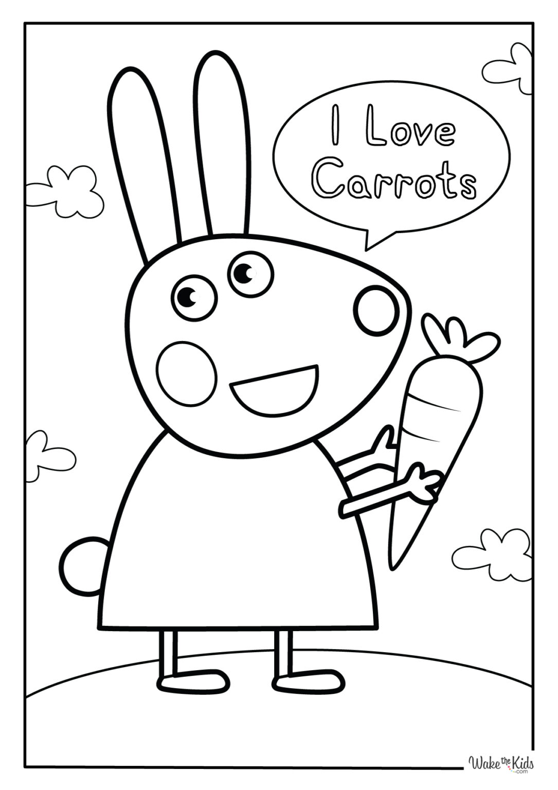 Peppa Pig Coloring Pages (Free Printable PDFs) | WakeTheKids
