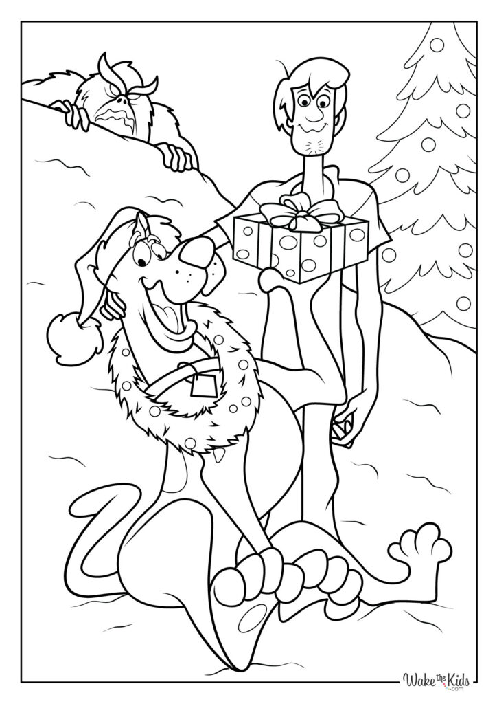 Scooby-Doo Coloring Pages (Free Printable PDFs) | WakeTheKids