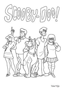 Scooby-Doo Coloring Pages