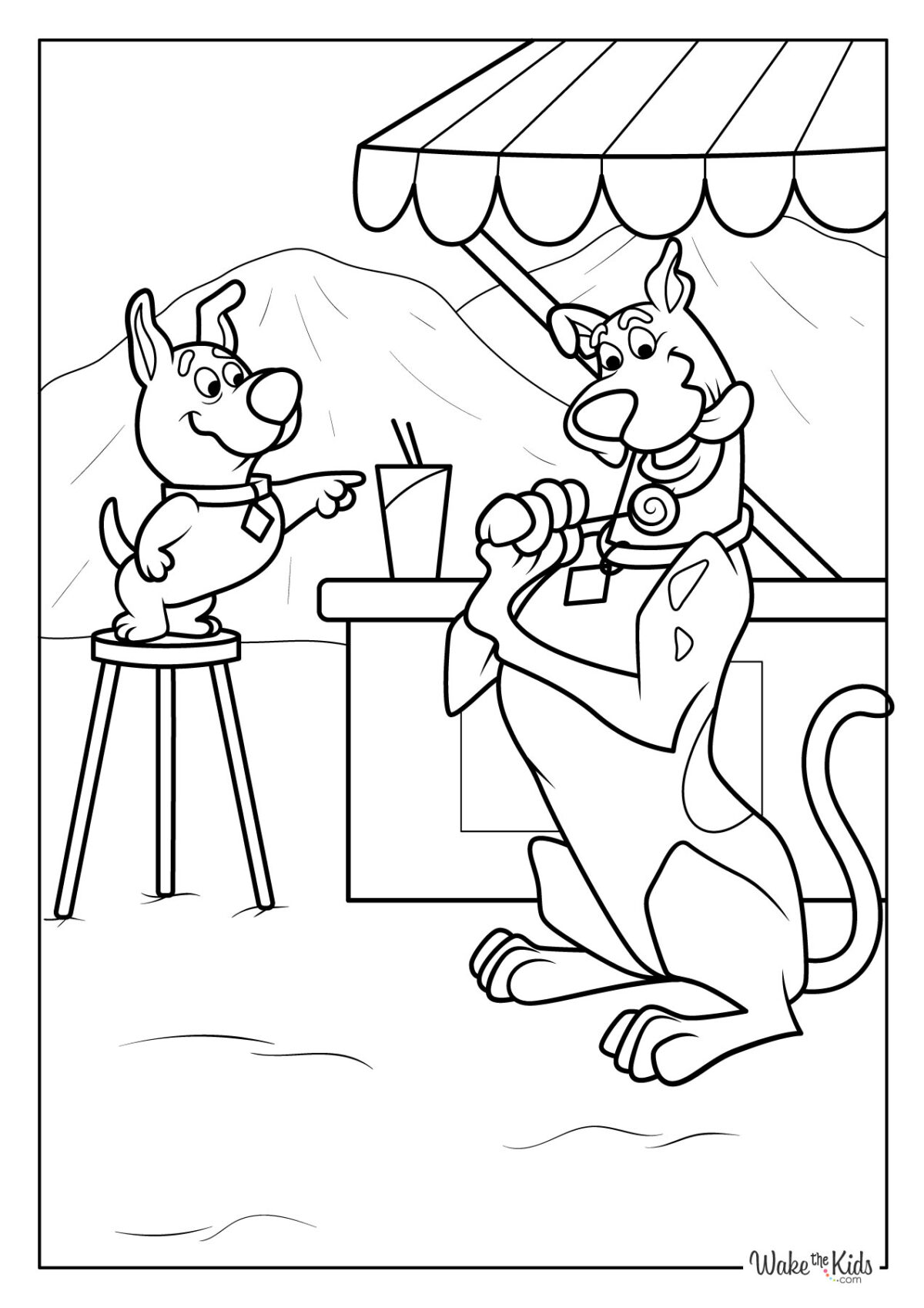 Scooby-Doo Coloring Pages (Free Printable PDFs) | WakeTheKids