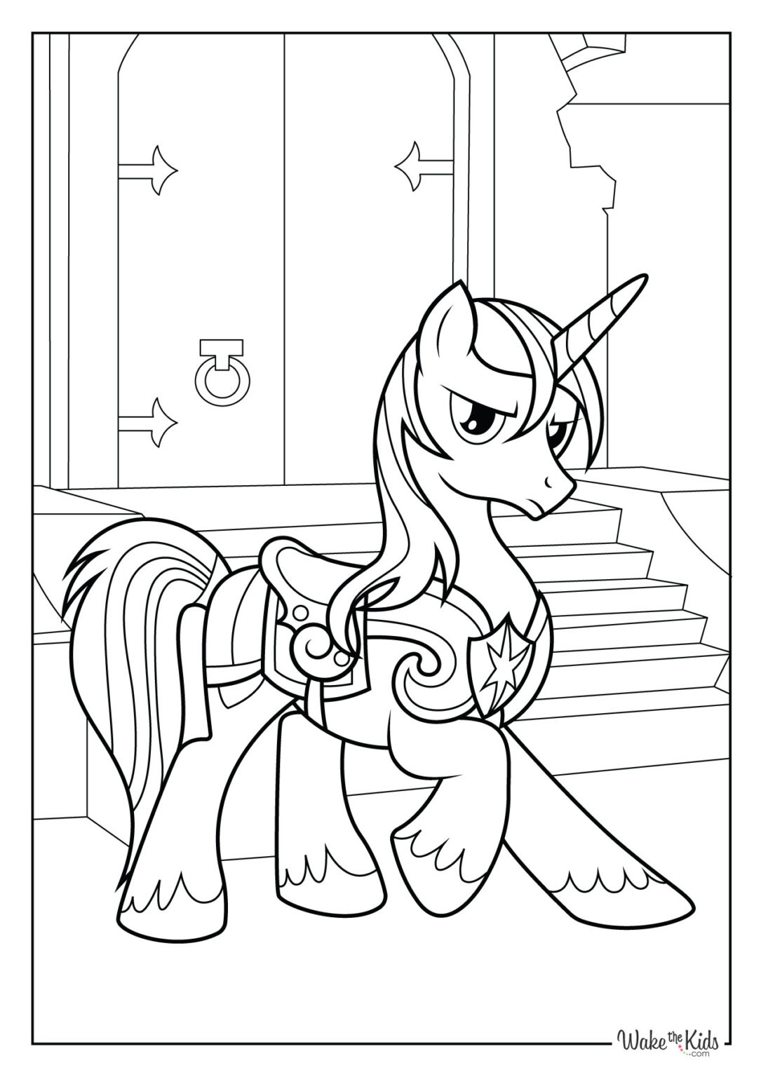 My Little Pony Coloring Pages (Free Printable PDFs) | WakeTheKids