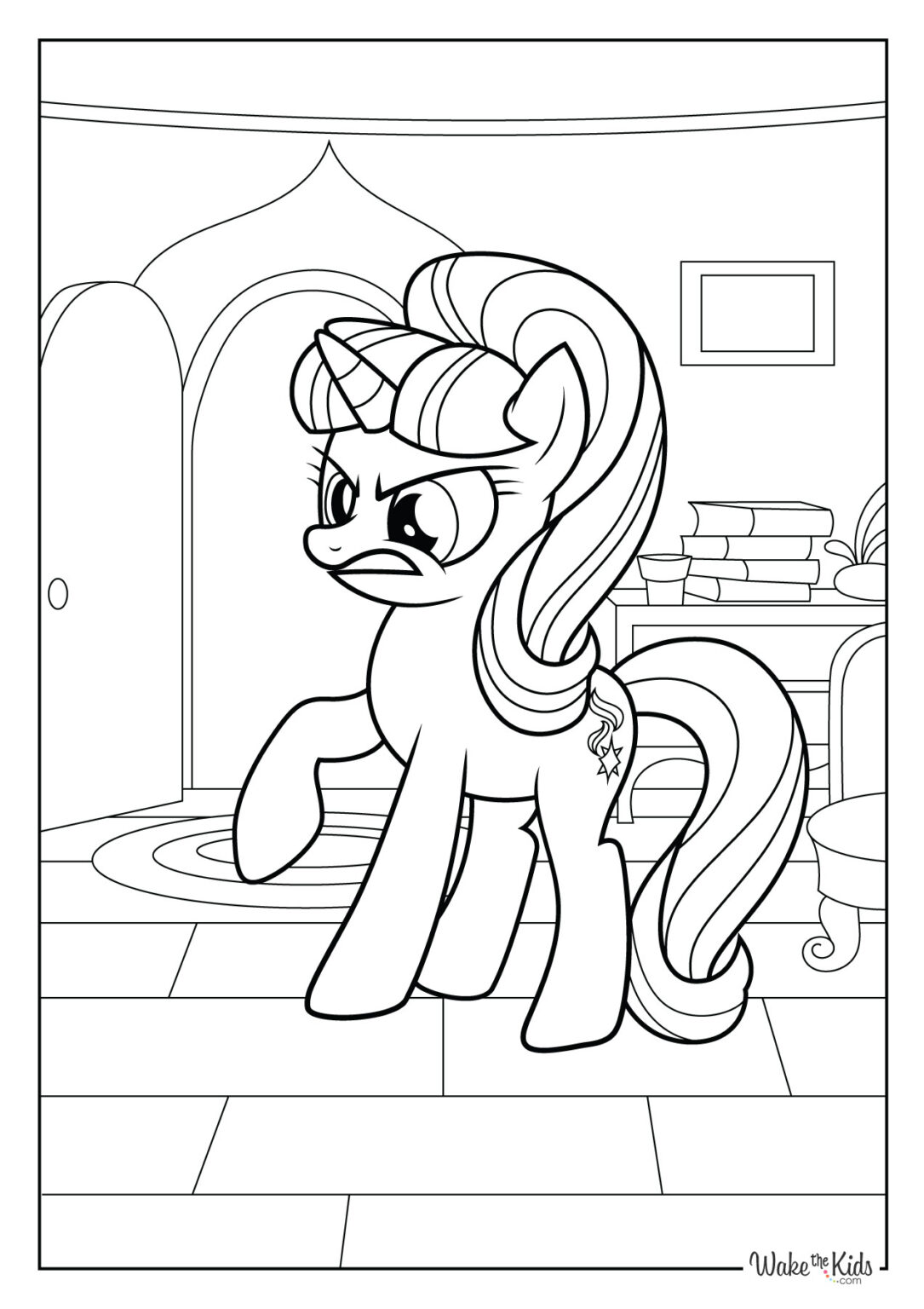 My Little Pony Coloring Pages (Free Printable PDFs) | WakeTheKids