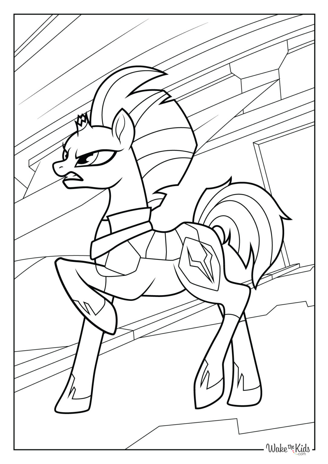 My Little Pony Coloring Pages (Free Printable PDFs) | WakeTheKids