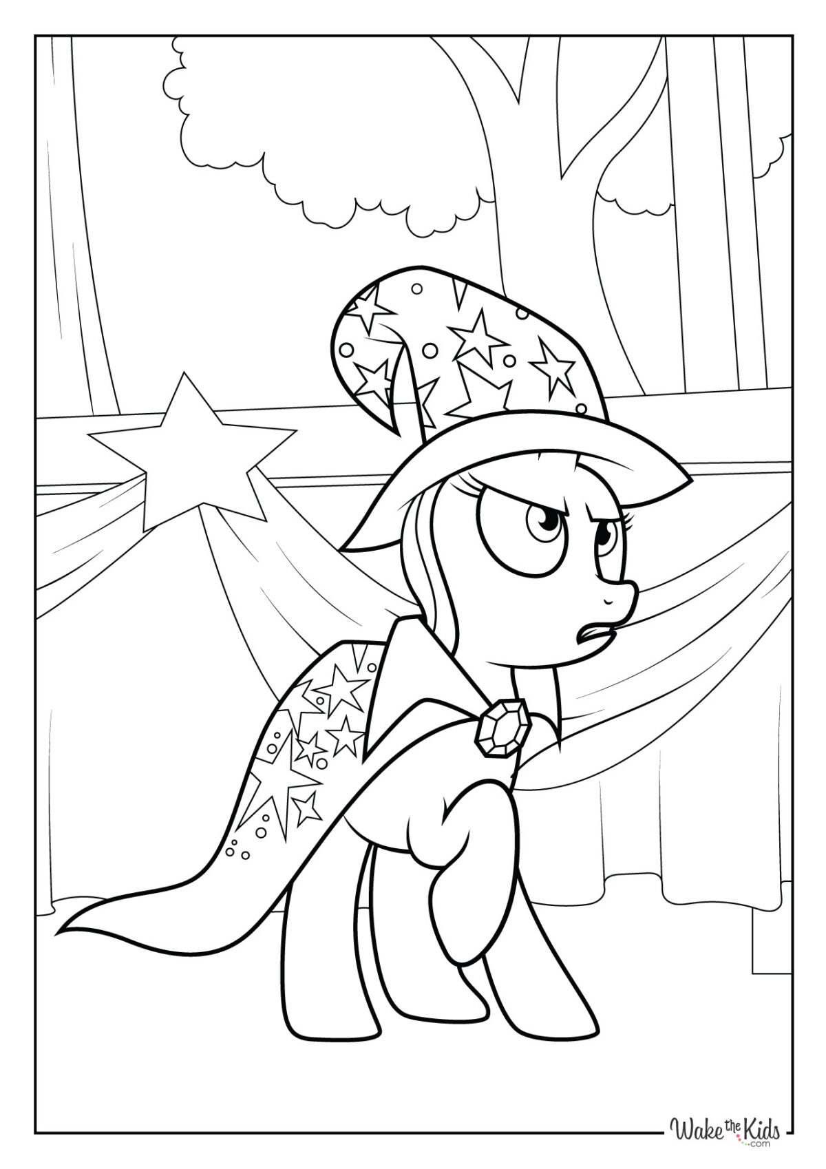 My Little Pony Coloring Pages (Free Printable PDFs) | WakeTheKids