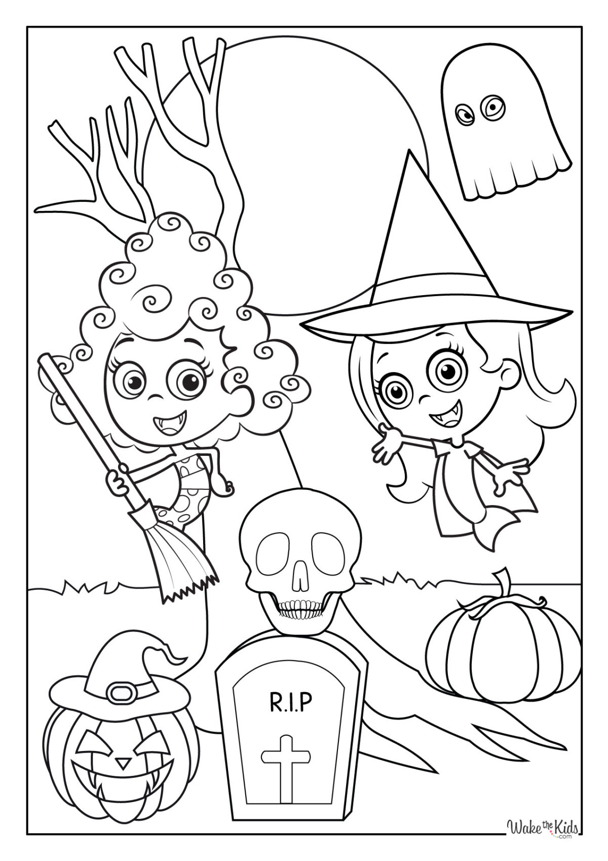Bubble Guppies Coloring Pages (Free Printable PDFs) | WakeTheKids