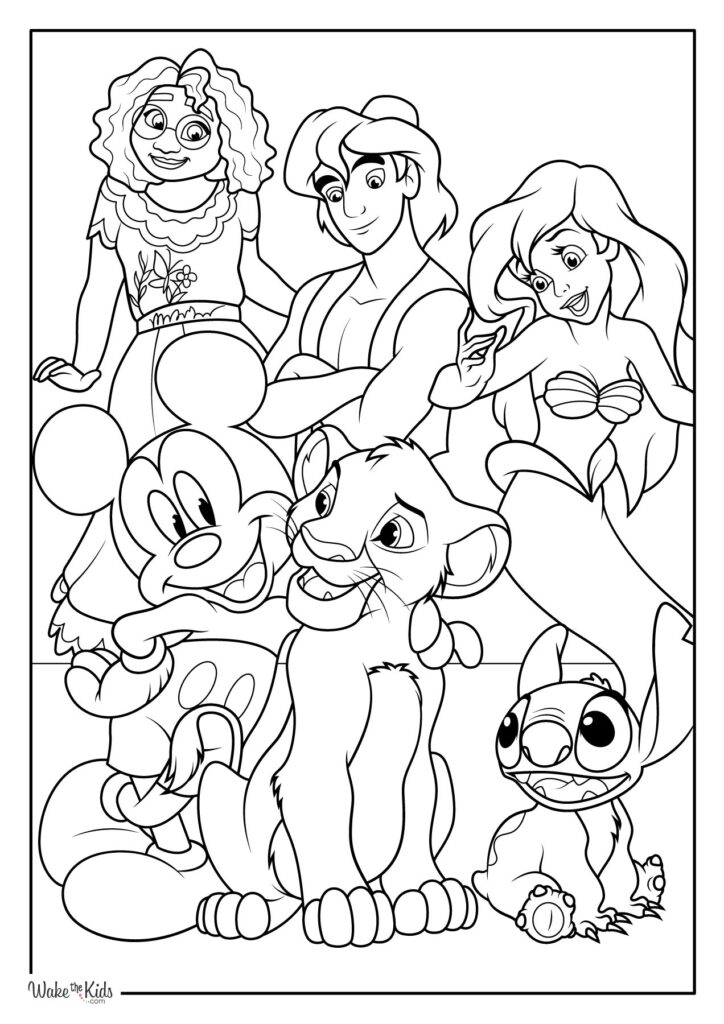 Disney Coloring Pages