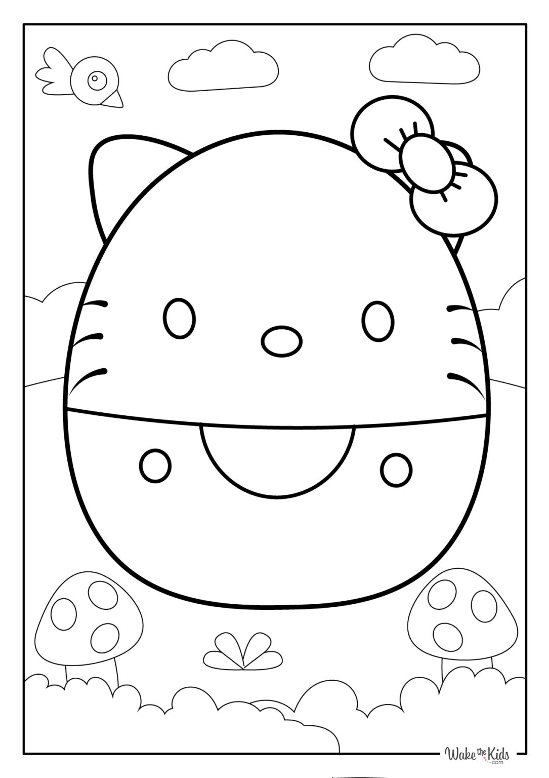 Squishmallow Coloring Pages (Free Printable PDFs) | WakeTheKids