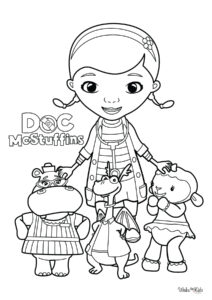 Doc McStuffins Coloring Pages