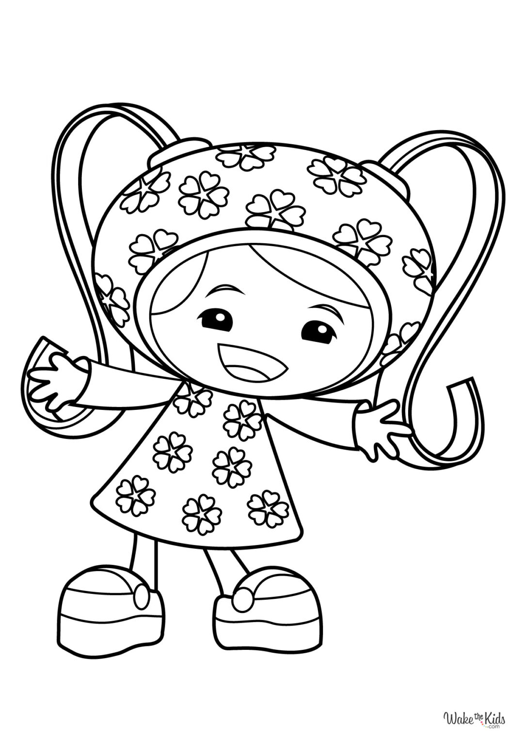 Team Umizoomi Coloring Sheets